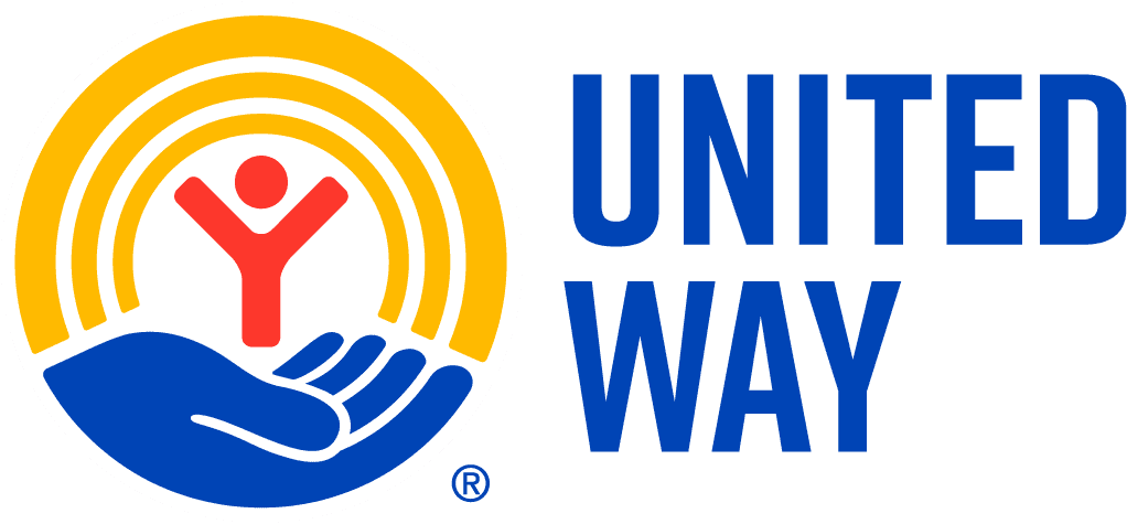 United Way logo with hand and person